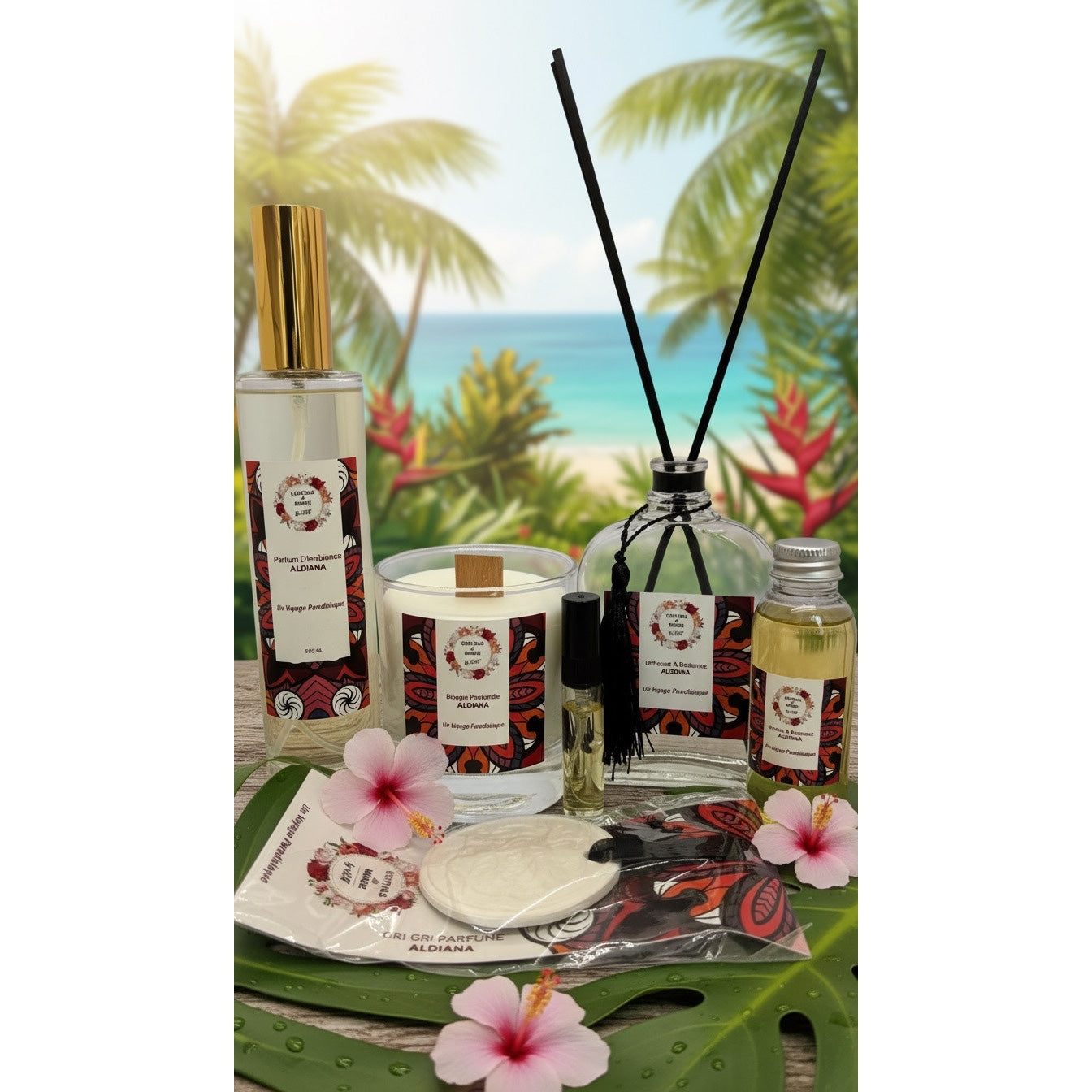 Gamme ALDIANA senteur florale élégante et ambiance apaisante
