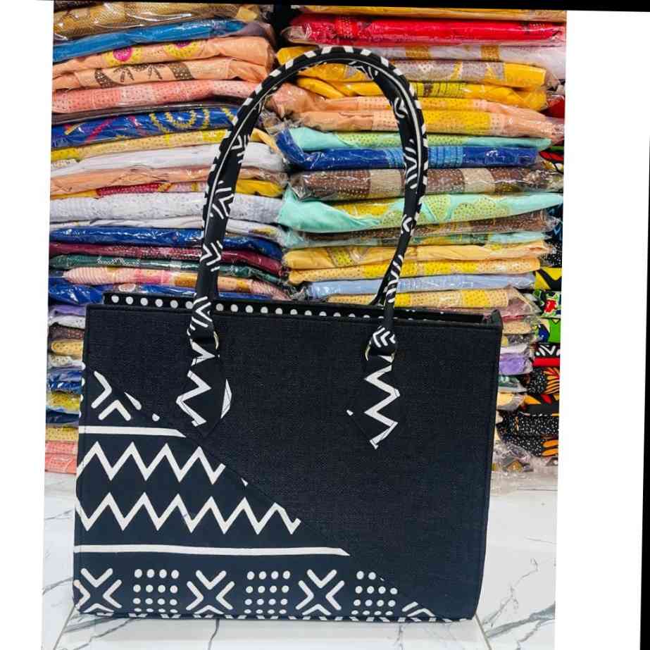 Sac à main femme ethnique bleu rouge orange, grande capacité bohème élégant