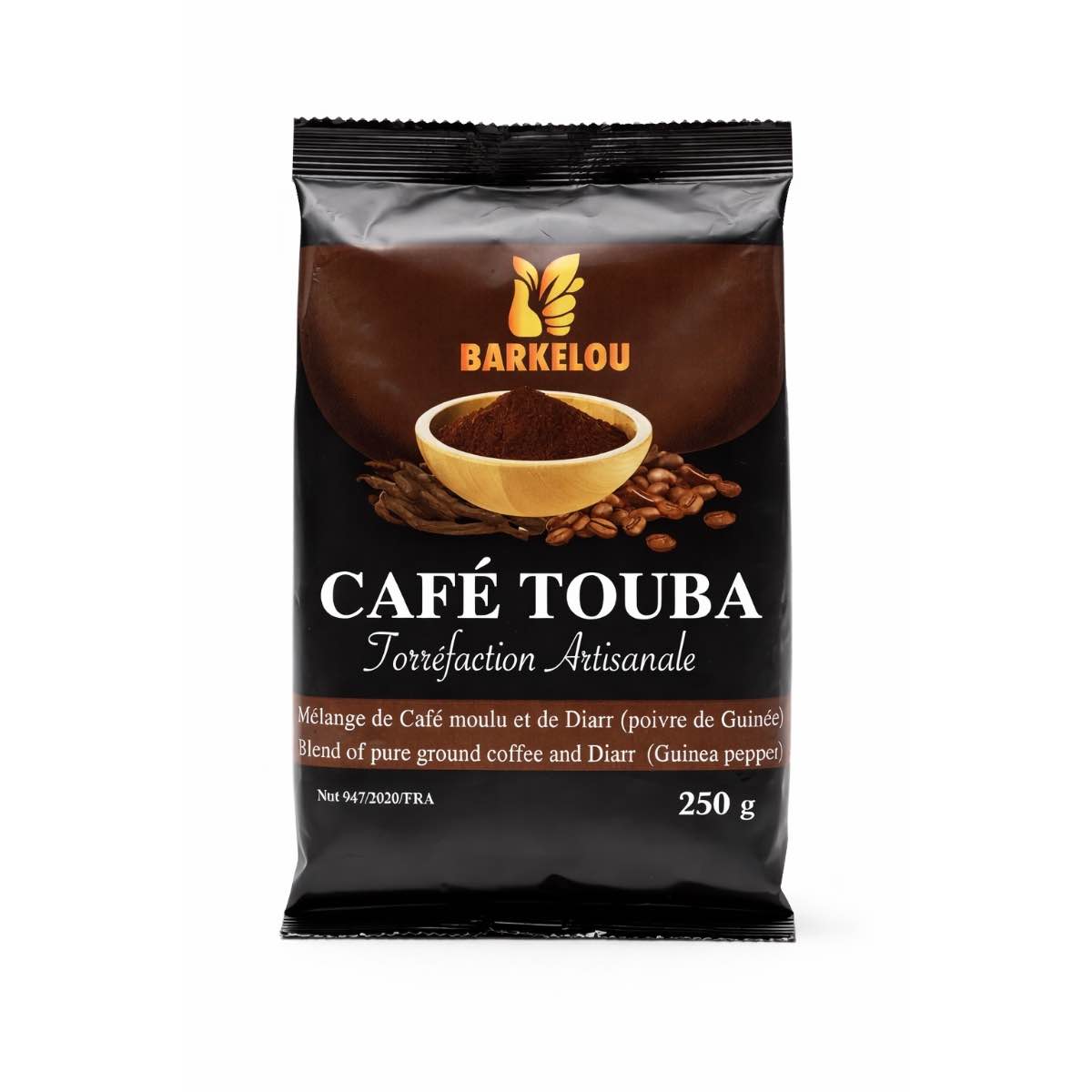 Café Touba Barkelou 250g - Café épicé traditionnel sénégalais artisanal