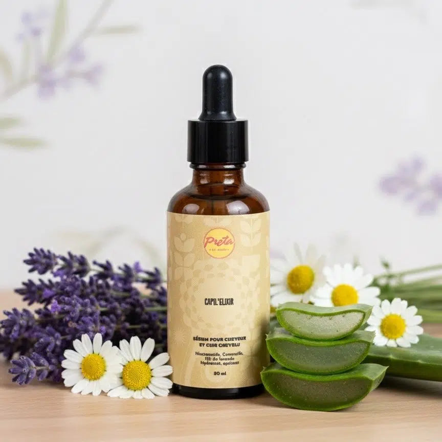 Sérum cheveux naturel Lavande Aloe Vera