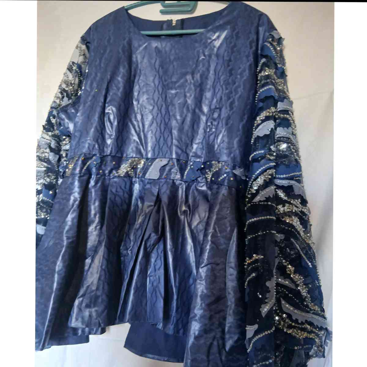 Ensemble Geztner dentelle bleu marine femme élégant soirée ou mariage