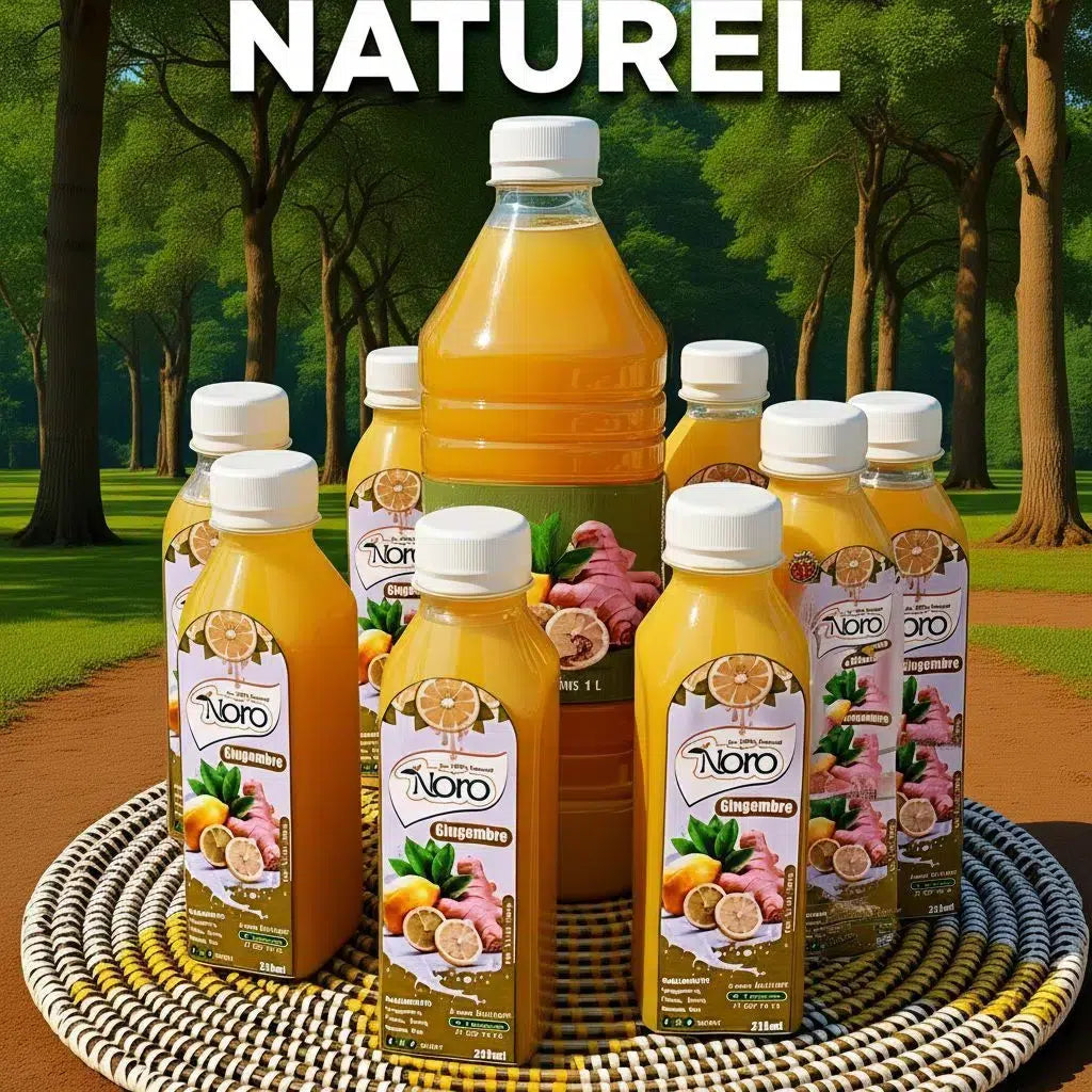 Jus de gingembre naturel 1L – Boisson santé artisanale, digestion &amp; énergie