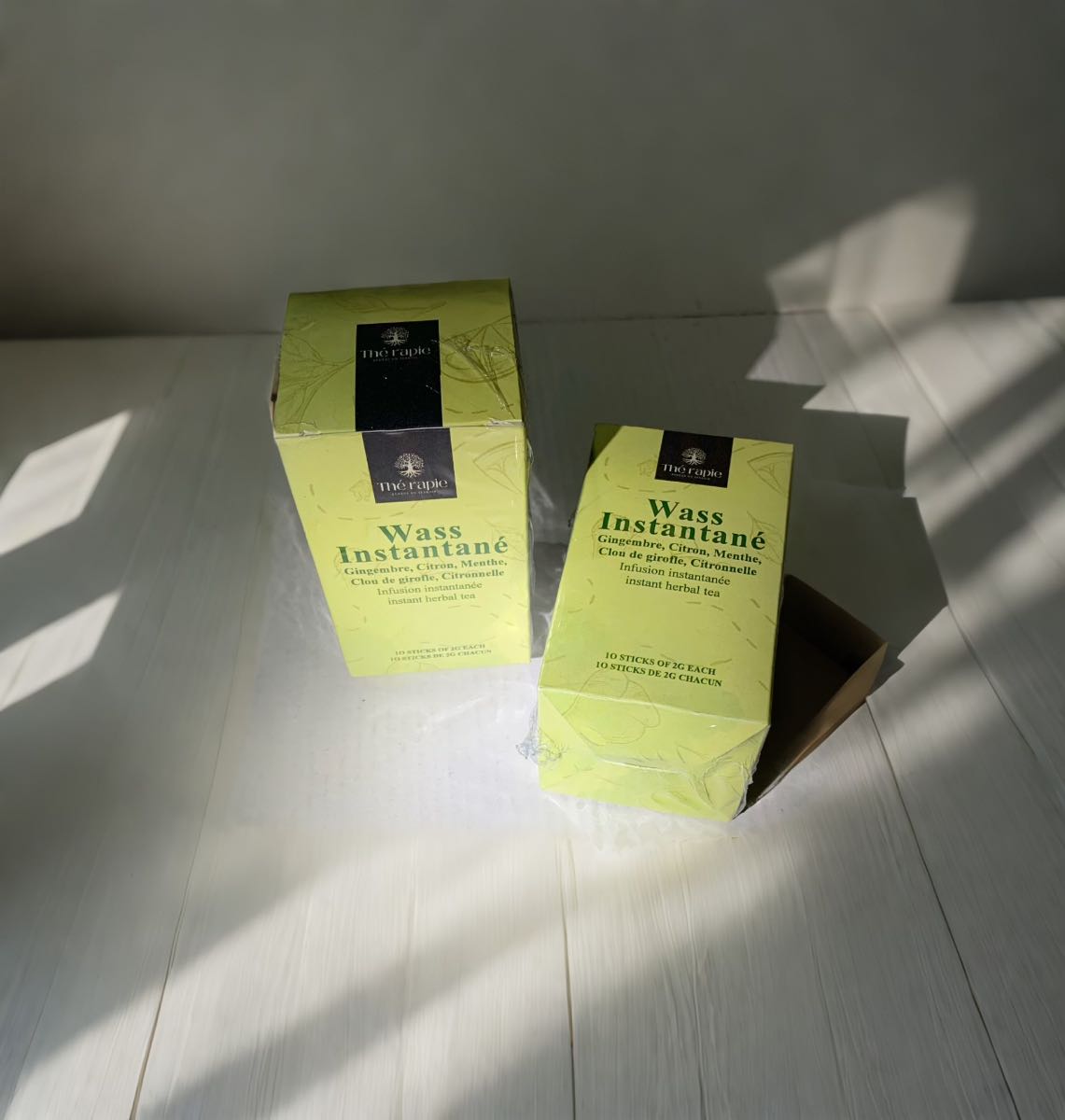 Thé instantané énergie - Infusion digestive naturelle citron menthe 20g