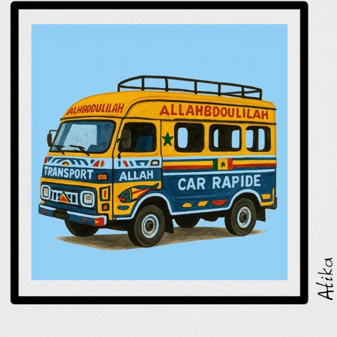 T-shirt homme blanc avec graphique Car Rapide