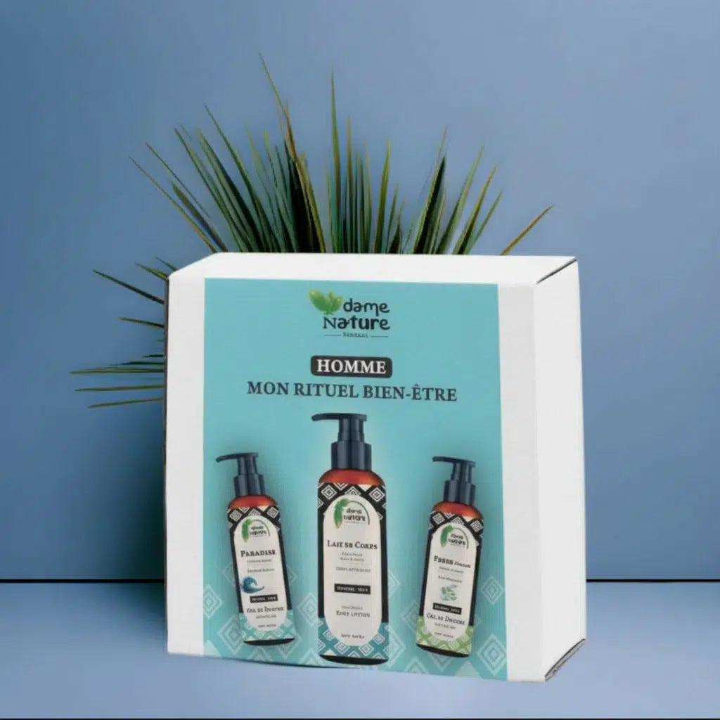 Kit soin corporel homme naturel