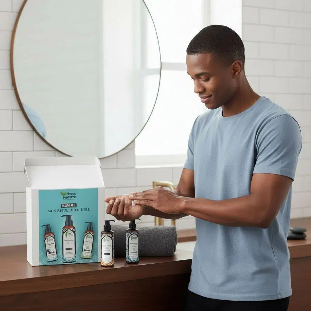 Kit soin corporel homme naturel