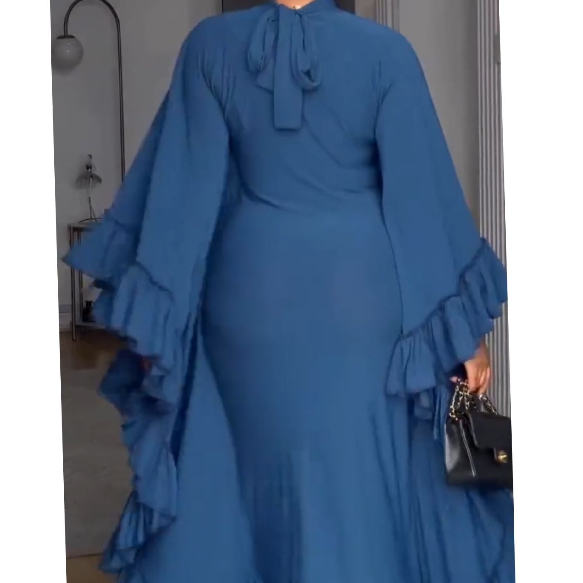 Robe femme crepe élégante longue ou courte idéale soirée et mariage