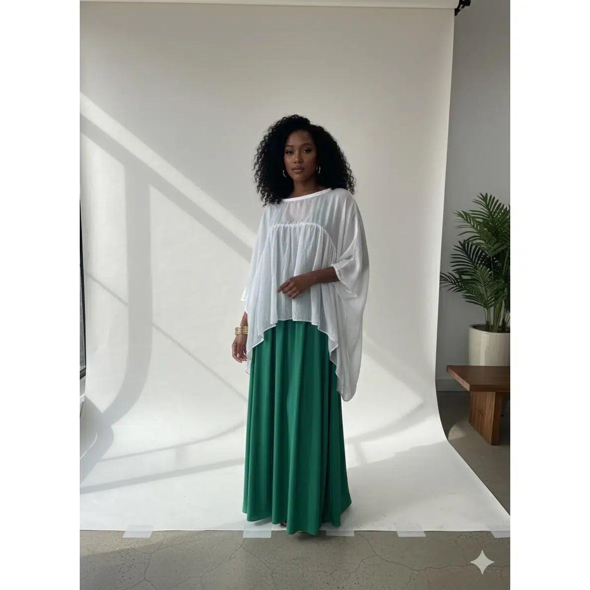 Ensemble jupe et haut bohème