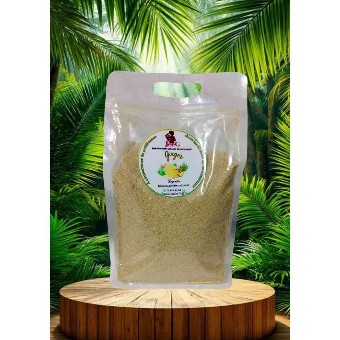 gingembre en poudre premium du Sénégal pour des recettes irrésistibles