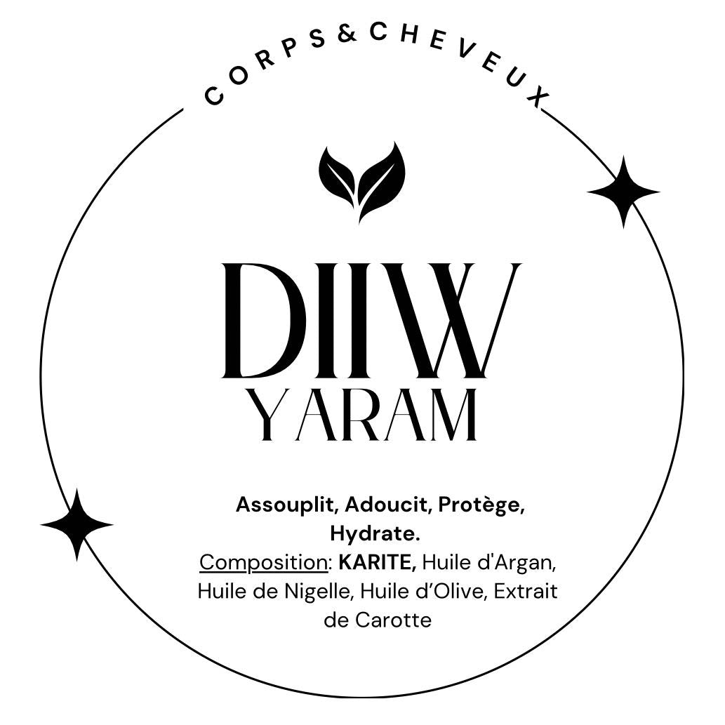 Pommade karite corps et cheveux 350g – Soin naturel nourrissant multifonction