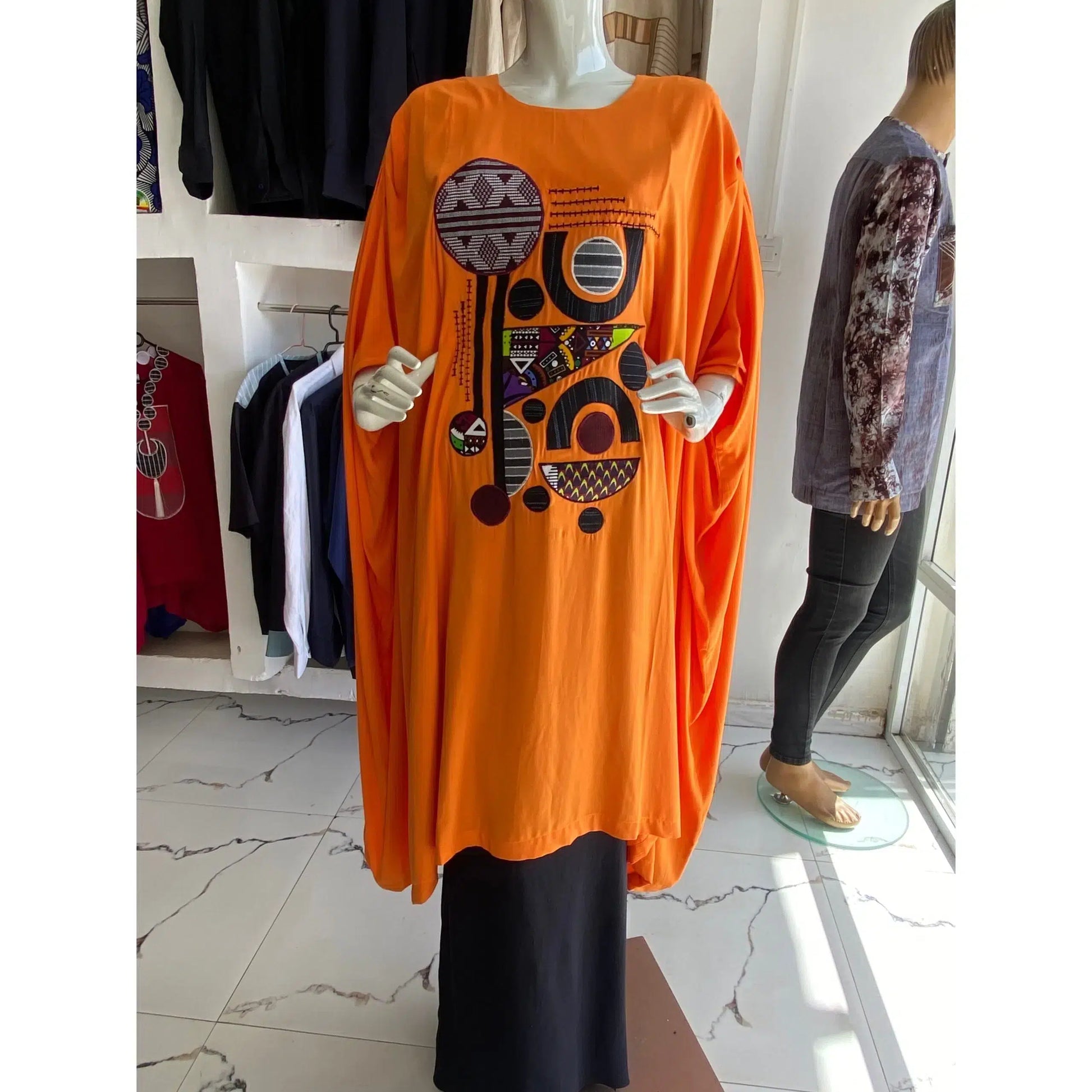 Ensemble africain femme coton ample