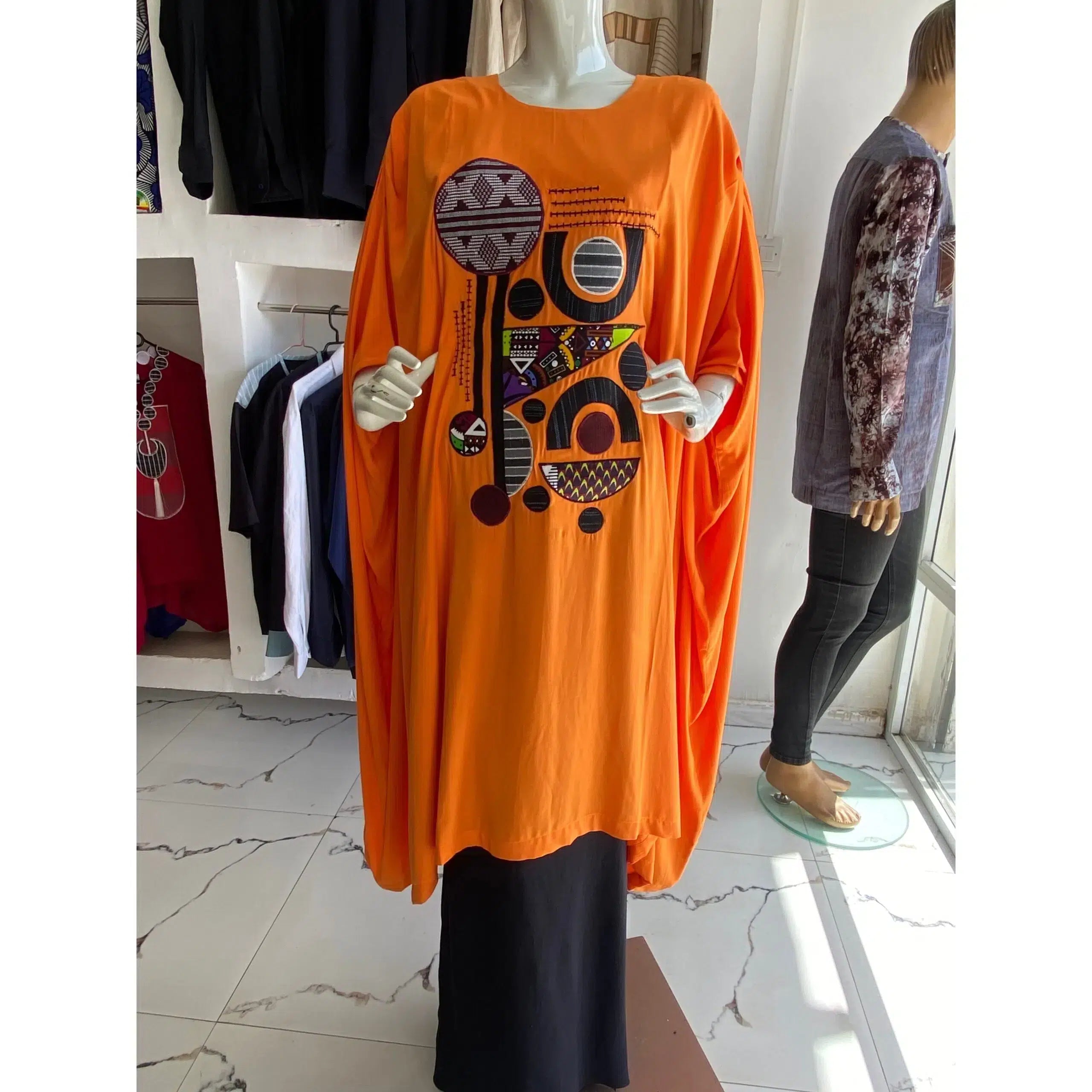 Ensemble africain femme coton ample