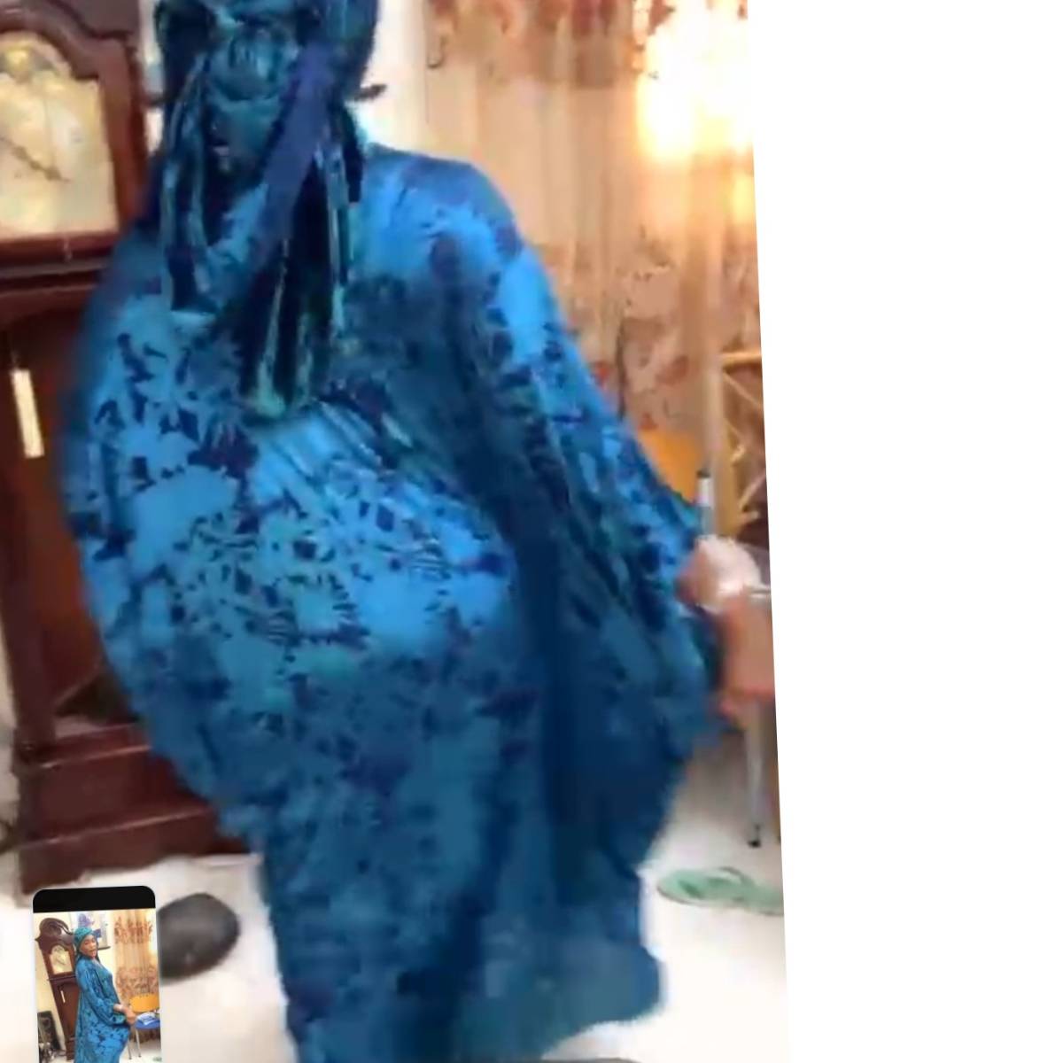 Robe femme en velours