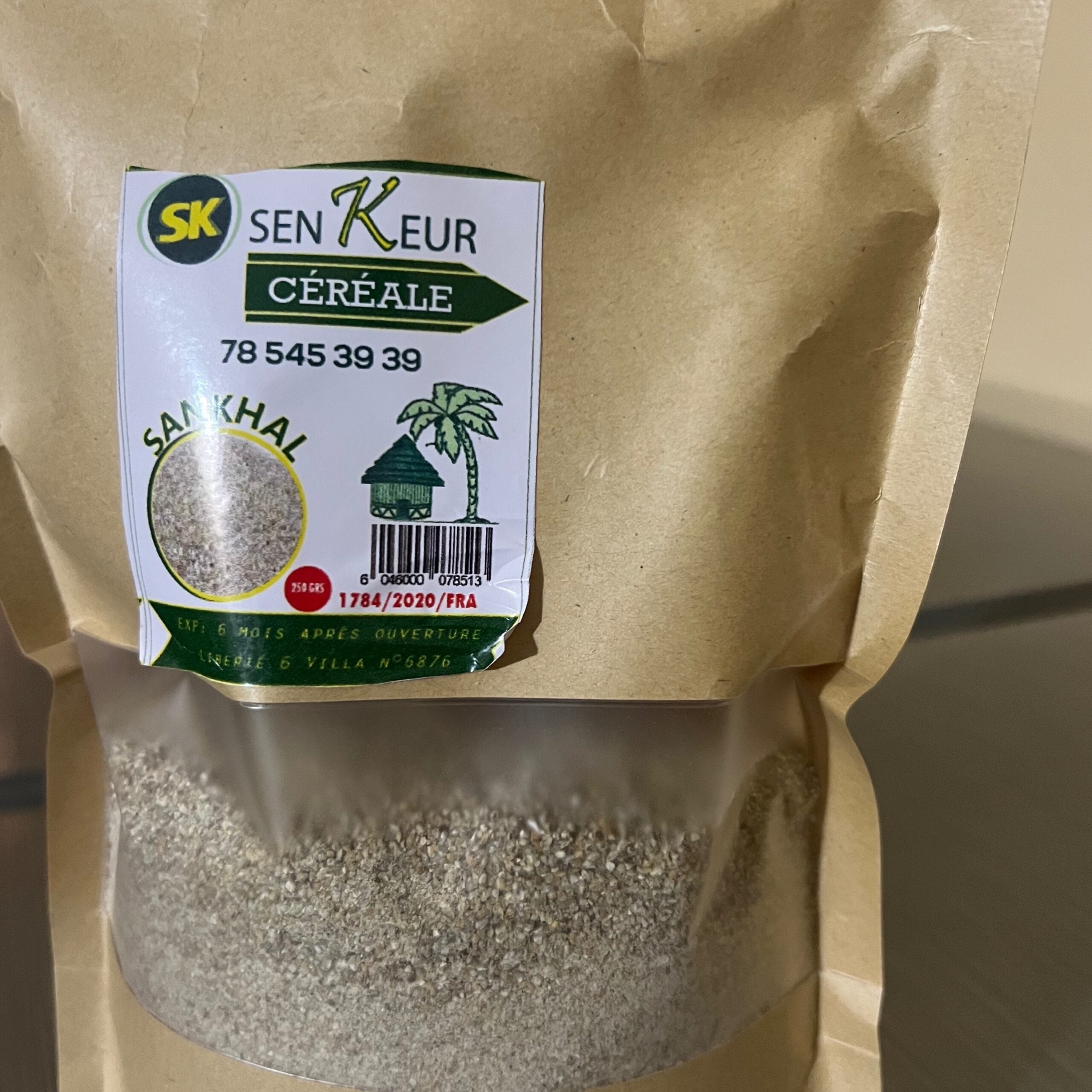 Sankhal Céréales Artisanales Bio – Céréales Naturelles Sénégalaises 500g