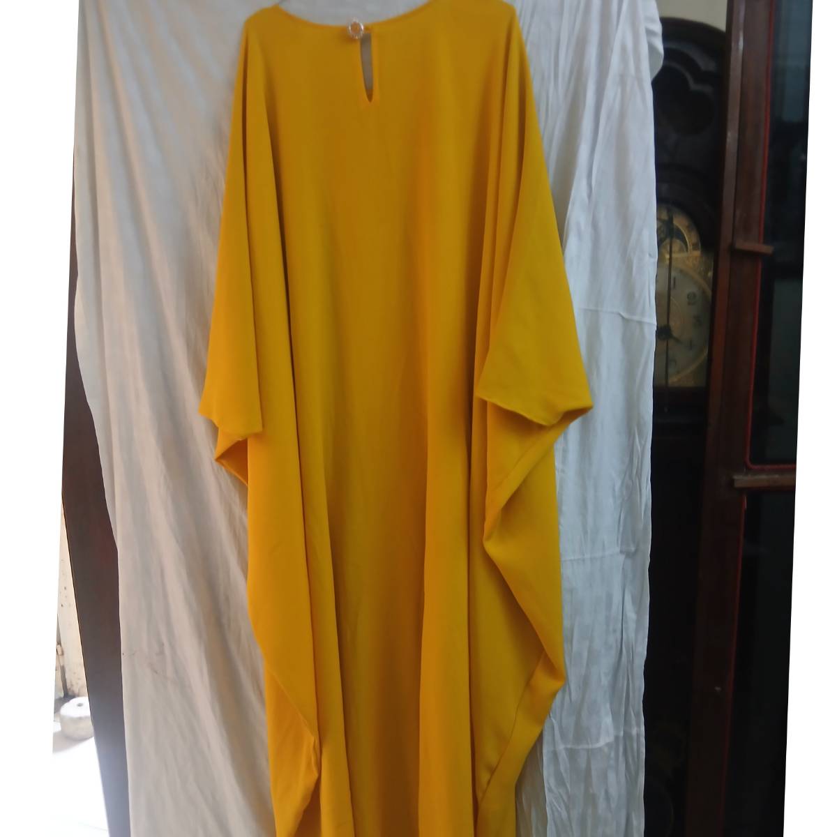 Boubou femme crepe élégant, robe africaine pagne tissé grande taille