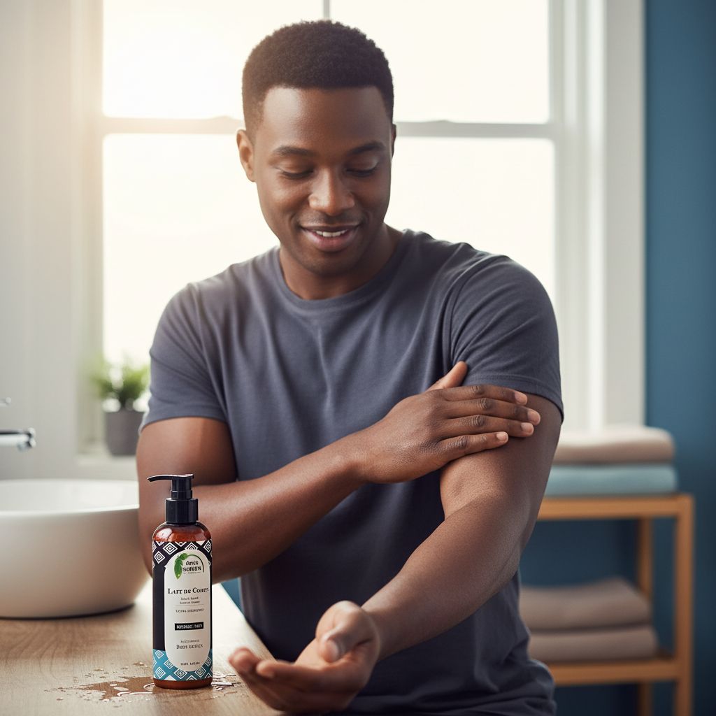 Lait corporel hydratant naturel homme au baobab (250g)