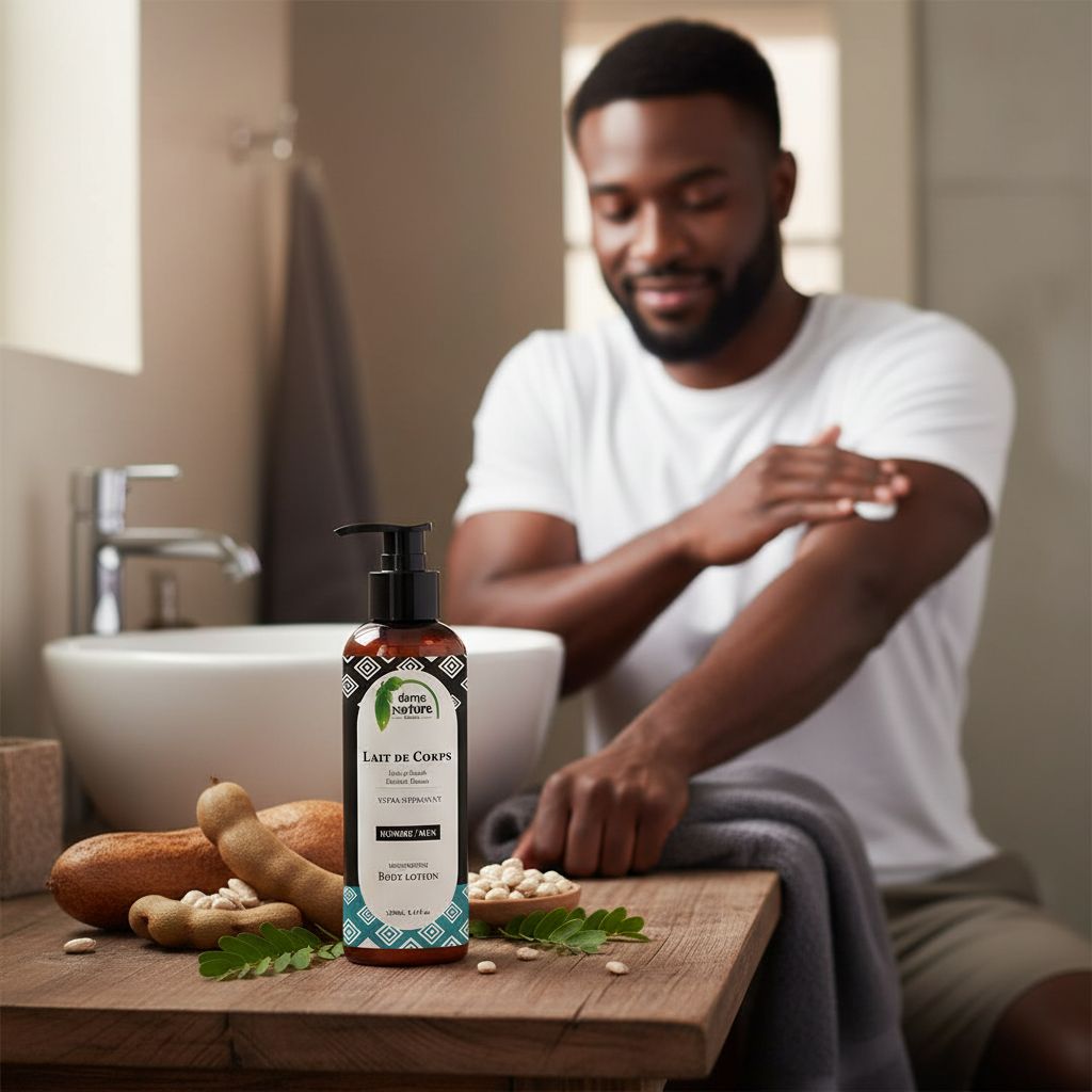 Lait corporel hydratant naturel homme au baobab (250g)