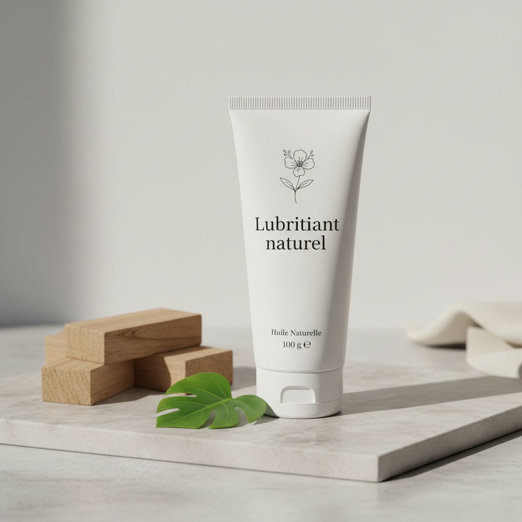 Lubrifiant naturel au karité et menthe, hydratant bio pour massage corporel