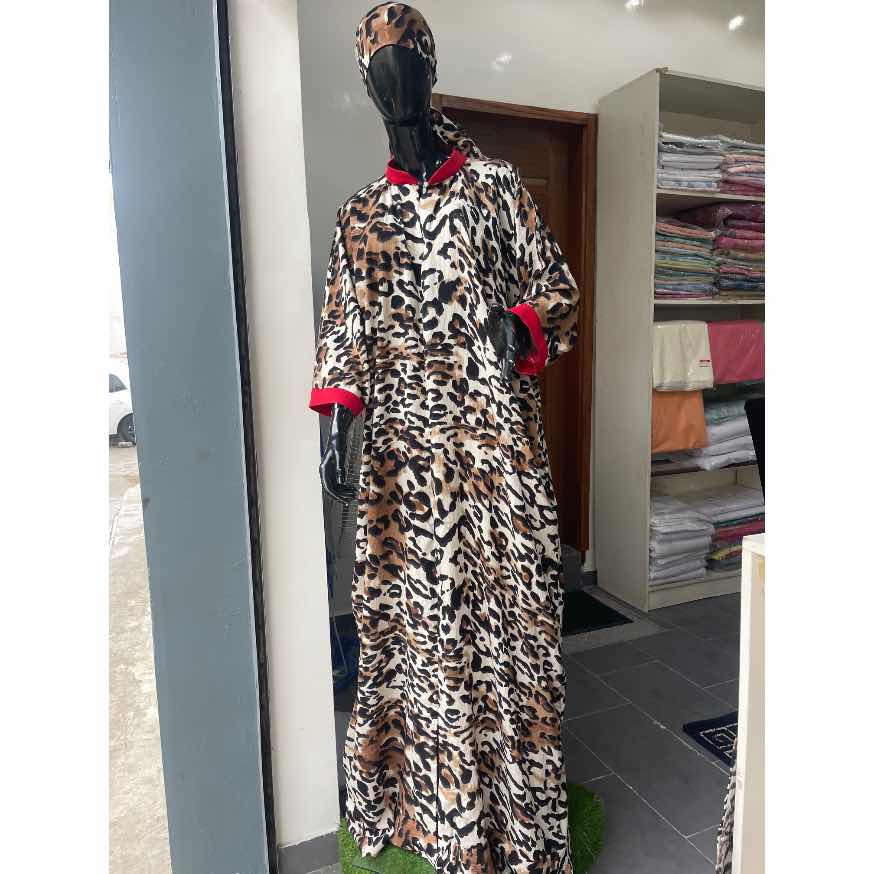 Tunique femme imprimé léopard ample XL XXL chic, élégante et moderne