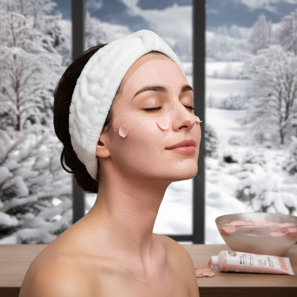 Masque argile rose visage – Purifiant, apaisant & éclat naturel peaux sensibles