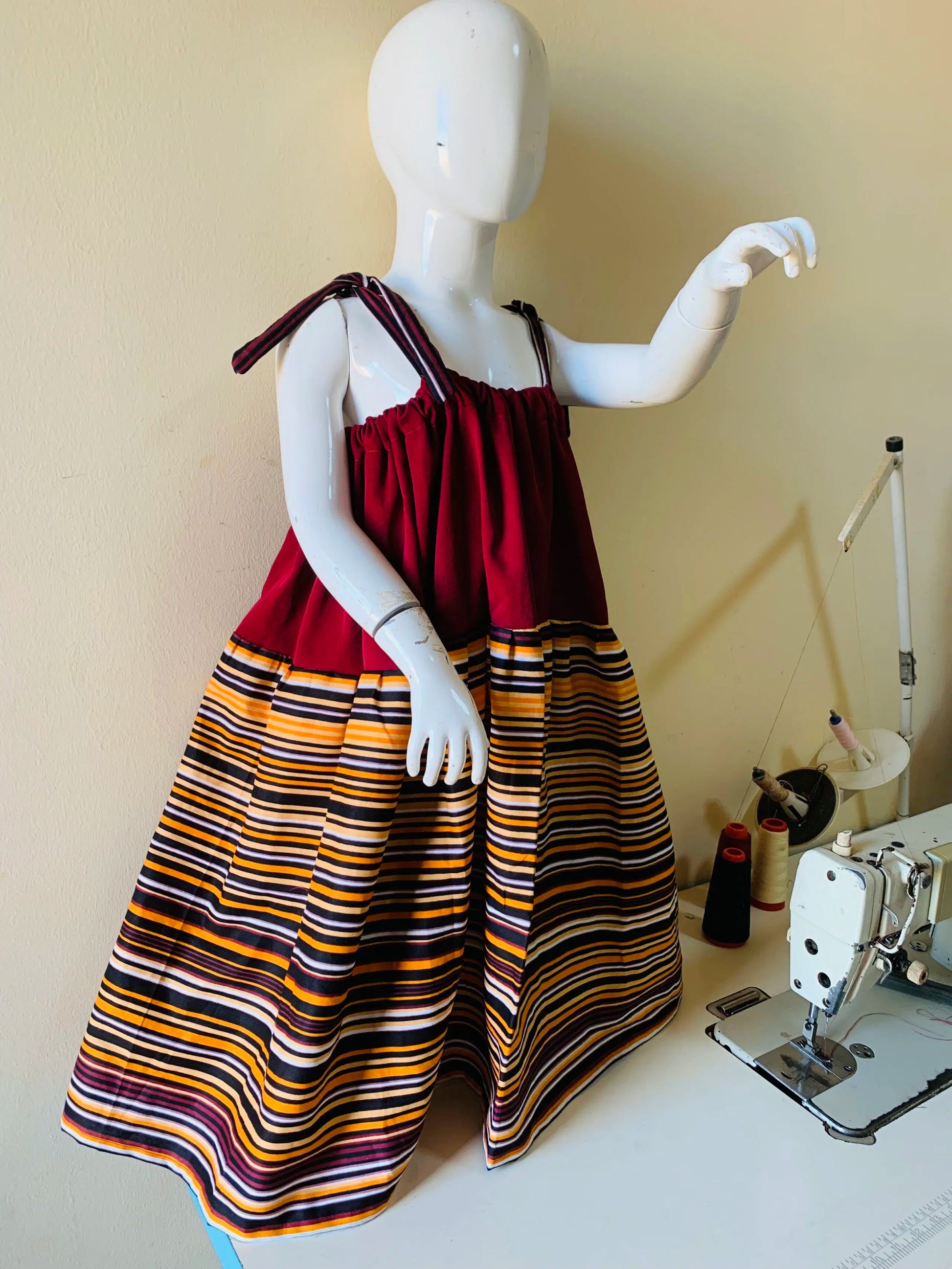 Robe bébé wax élégante pour un été chic et confortable