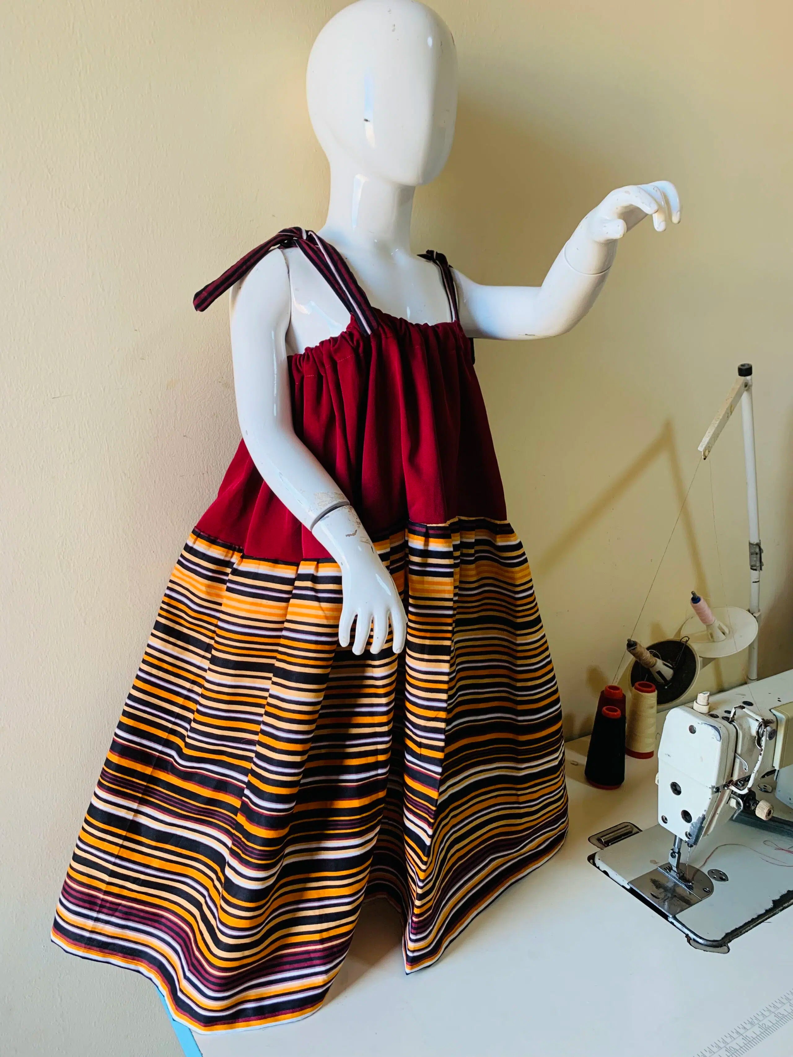 Robe bébé wax élégante pour un été chic et confortable