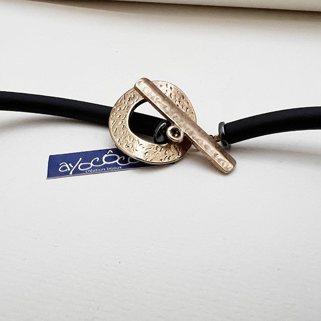 Collier améthyste chic doré pour un style élégant irrésistible