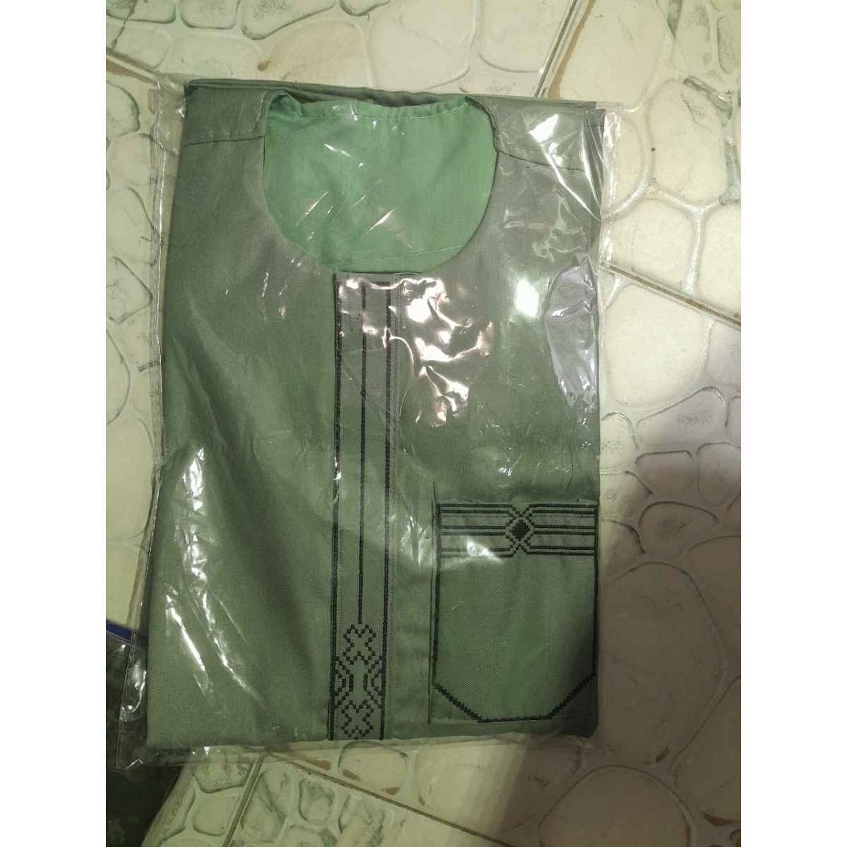 Tunique enfant garçon élégante, brodée, coton – cérémonie ou événement