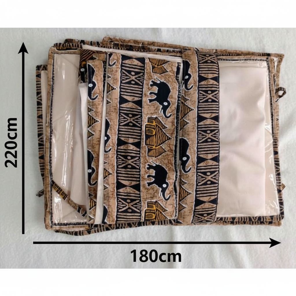 Nappe de table blanche premium avec sets en plastique irrésistibles