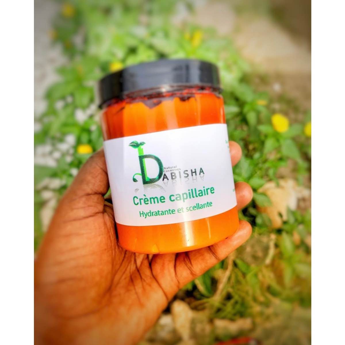 Crème capillaire hydratante Dabisha 250g - Soin nourrissant cheveux secs