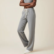 Pantalon jogging femme large et confortable, coton fluide, toutes couleurs