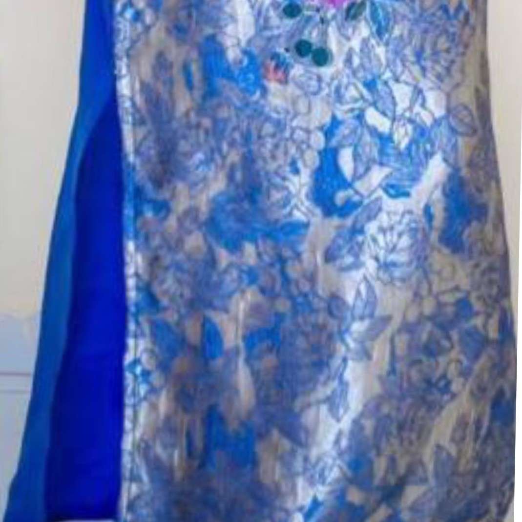 Robe femme en brocart
