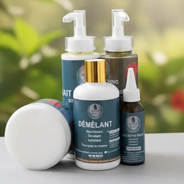 Soins cheveux bouclés naturels : routine capillaire bio sans sulfate 350 ML