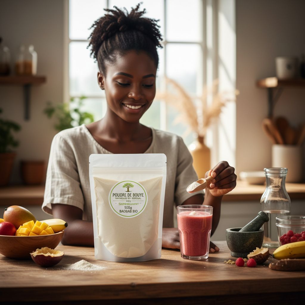 Poudre de baobab bio du Sénégal 500g