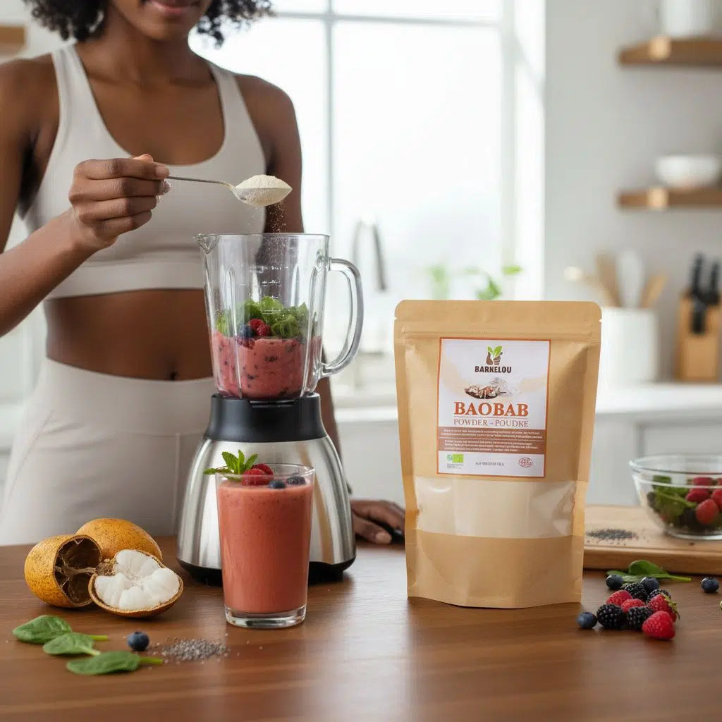Poudre de baobab bio Barkelou 200g – Superaliment sain et écologique