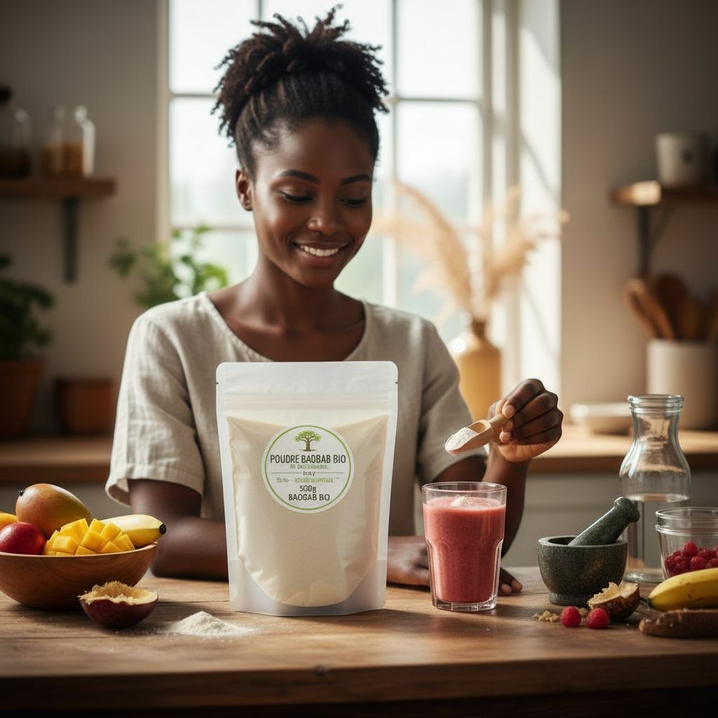 Poudre de baobab bio du Sénégal 500g