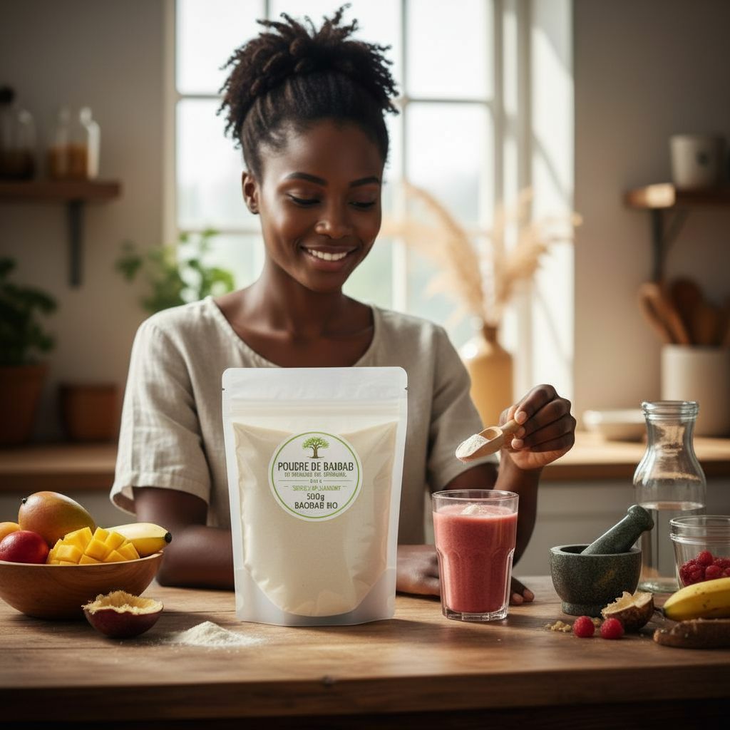 Poudre de baobab bio du Sénégal 500g