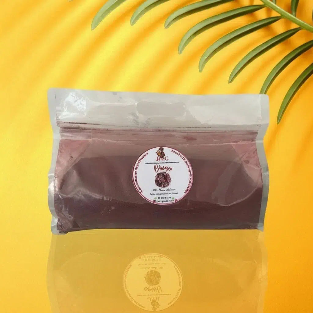 Poudre de bissap Hibiscus séché naturelle