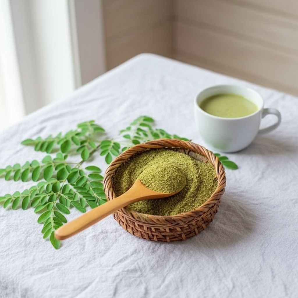 Poudre de moringa bio 100g – Super aliment naturel pour énergie et bien-être