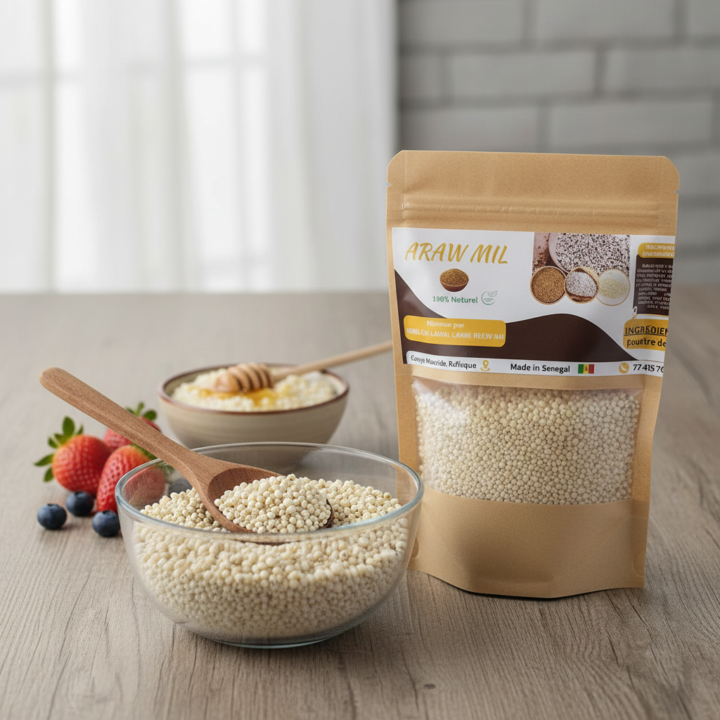 Millet Pur Araw Mil Naturel et Authentique - Sénégal