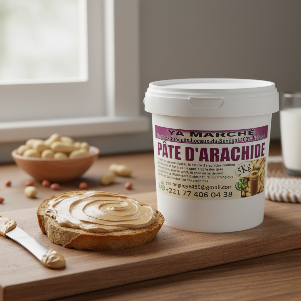 Pâte d'Arachide Ya Marché - Saveurs Authentiques du Sénégal