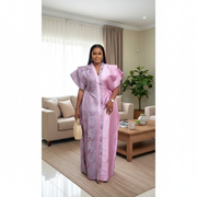 Robe Glamour Satin Rose - Elegance et Confort Féminin