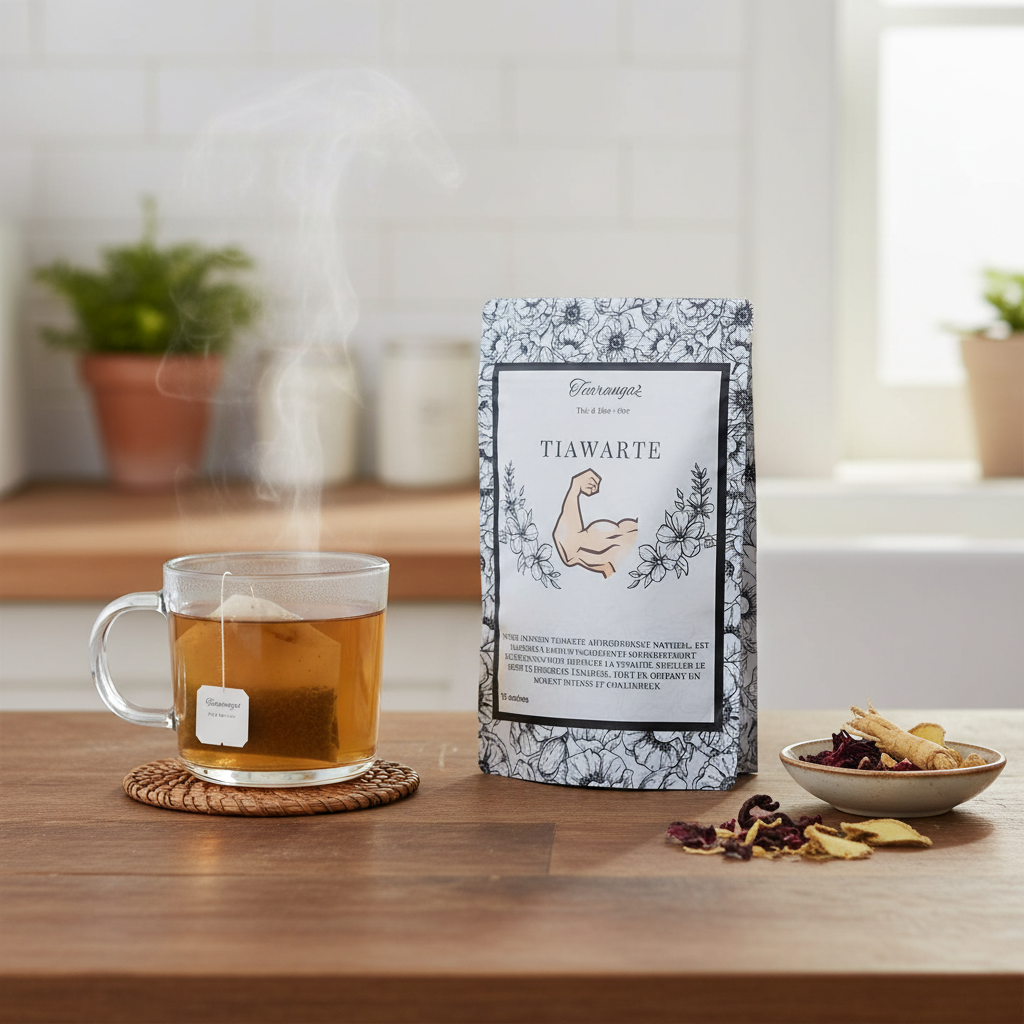 Infusion Aphrodisiaque Tiawarte Petit Cola et Gingembre