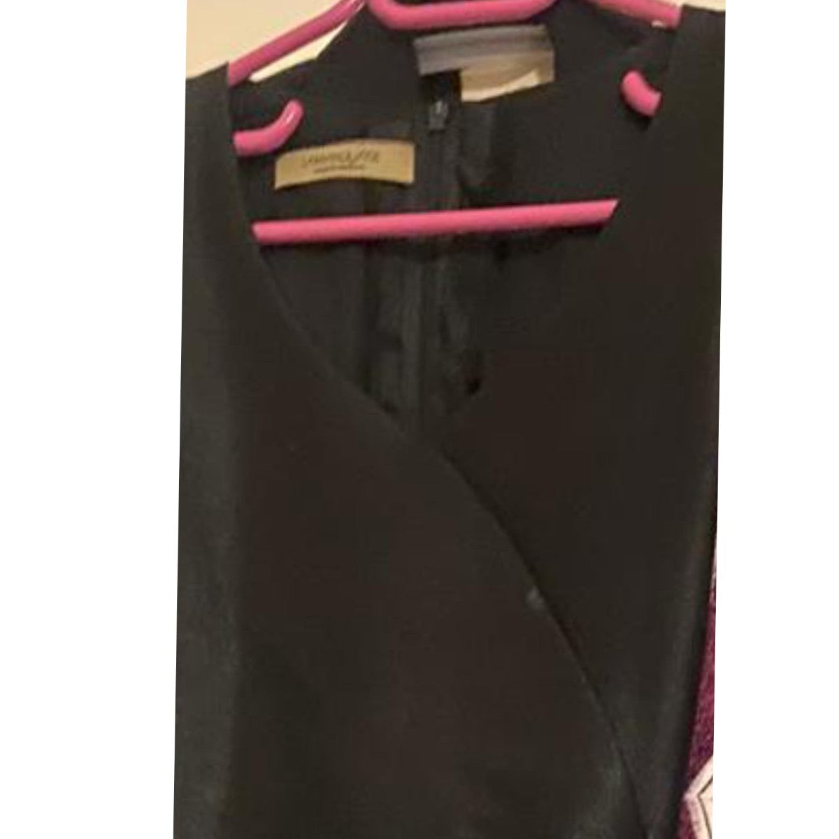 Abaya Élégance - Brocart Lin Coton Noir - Embellissements Traditionnels