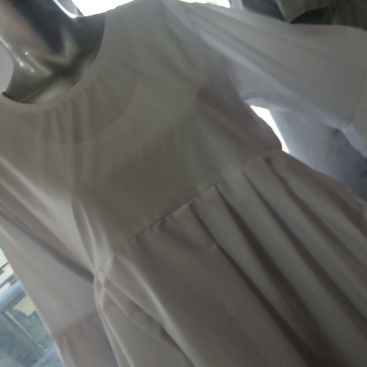 Robe Femme Coton Blanche Orange - Élégance et Confort Fusionnés
