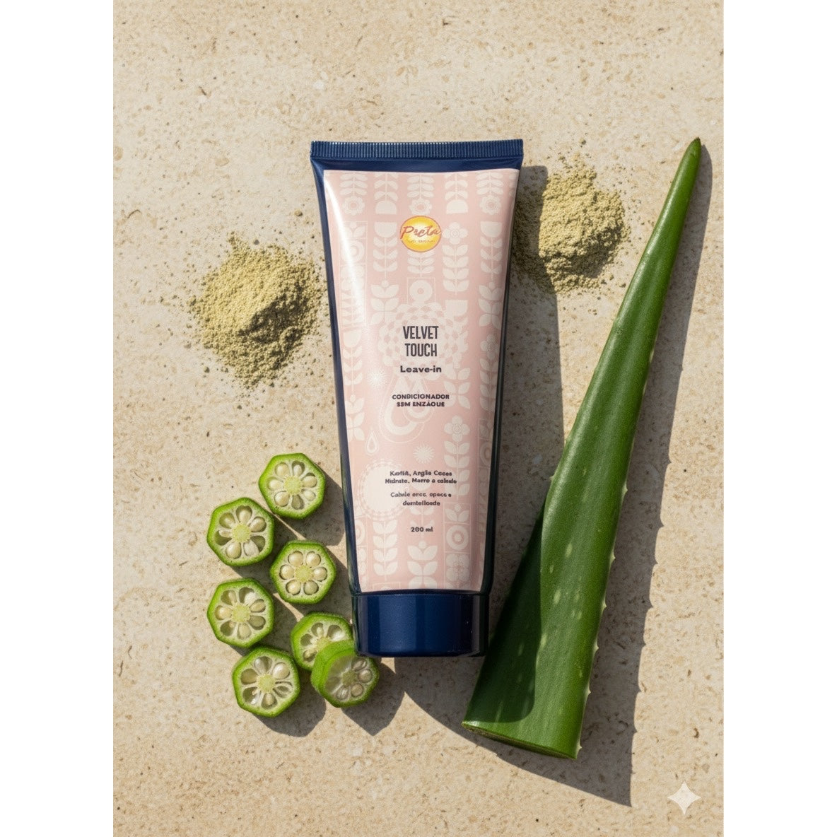 Leave-in Velvet Touch Soin sans rinçage cheveux texturés Karité, Pastèque, Argan