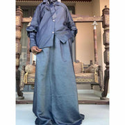 Ensemble 3 piéces:Une jupe 2 chemises en jean