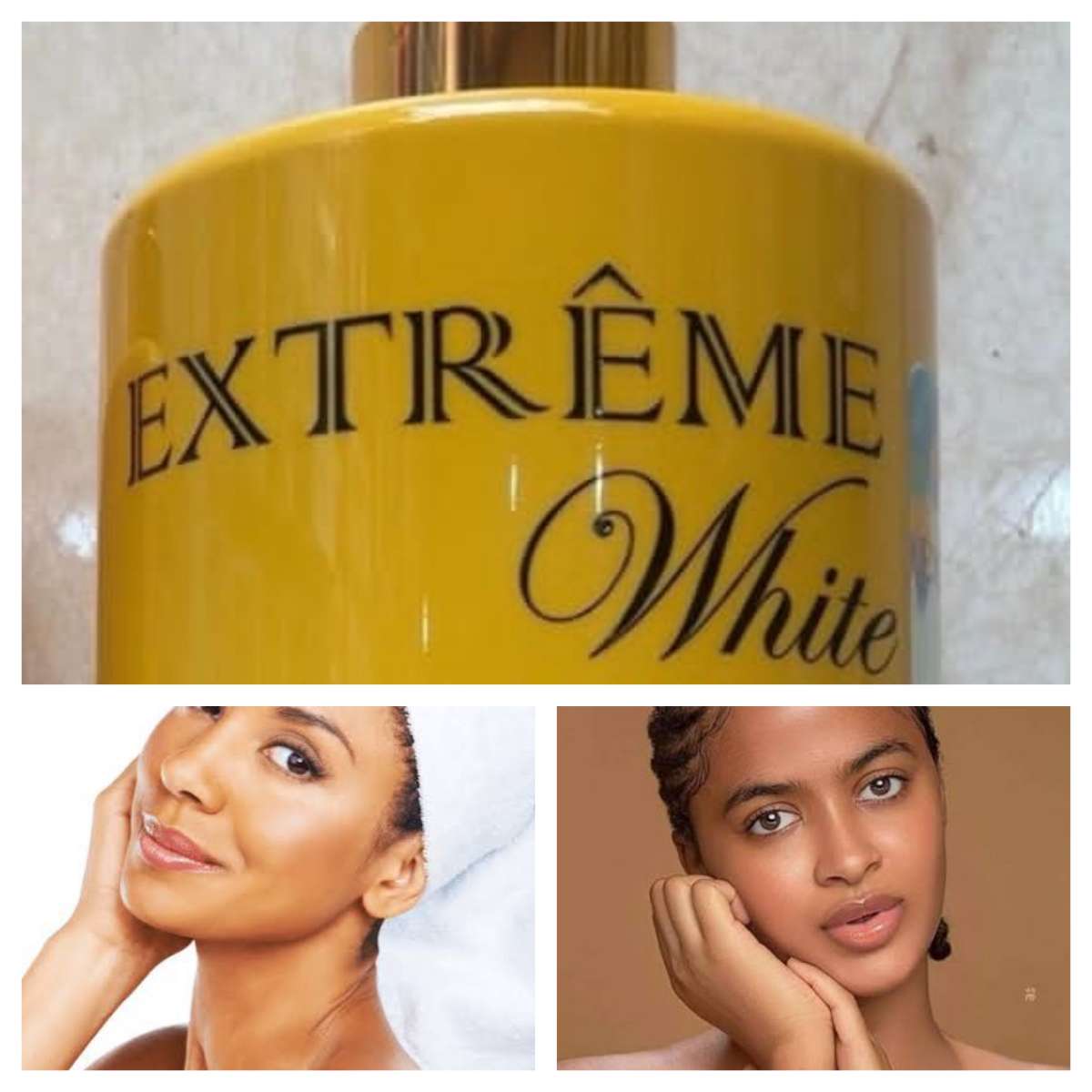 Gel douche extreme white