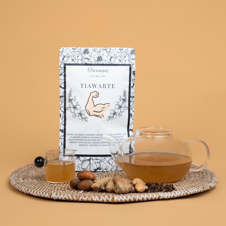 Infusion Aphrodisiaque Tiawarte Petit Cola et Gingembre