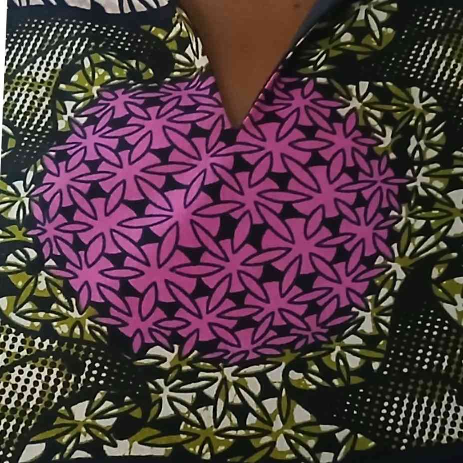 Robe chemisier wax longue femme, imprimé africain coloré, coton respirant